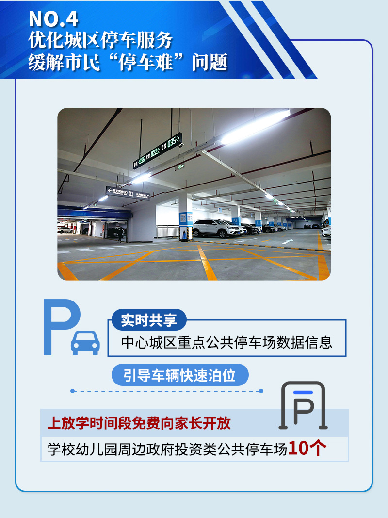 优化城区停车服务 缓解市民“停车难”问题